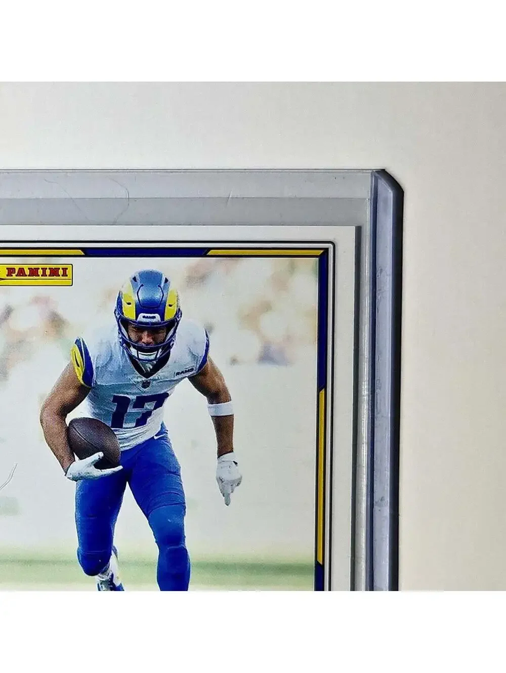Puka Nacua 2025 Panini NFL #19 Sticker Card Los Angeles Rams